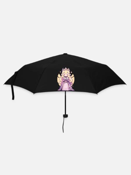 Cute Chibi Princess - Cute Fairy Tale Design - Umbrella (small) - black