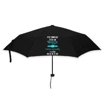 C'est compliqué d'être Bogosse Éleveur d'Escargot - Parapluie standard - noir - Devant