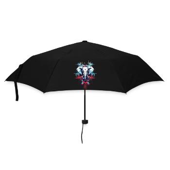Designer Style éléphant - Parapluie standard - noir - Devant