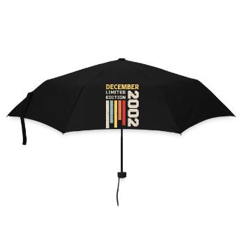 December 2002 - December 2002 Birthday Gift - Umbrella (small) - black - Front