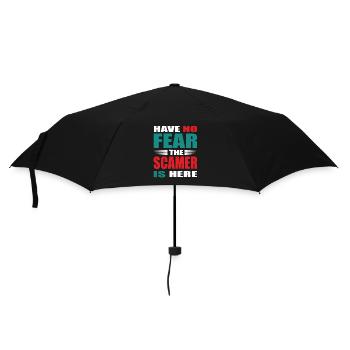 Have no Fear the Scamer is here Outfit - Regenschirm (klein) - Schwarz - Vorne