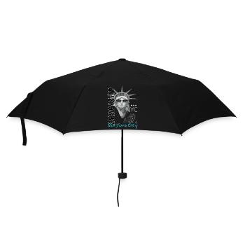 New York USA America Travel Tourist Patriot - Umbrella (small) - black - Front