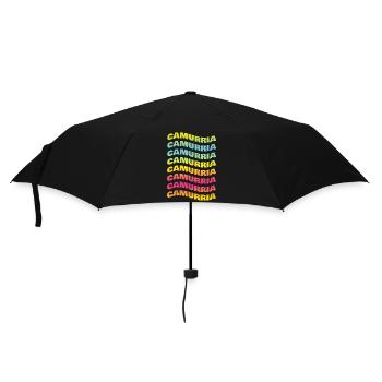 T-Shirt Sicilia Camurria T-Shirt Geschenk - Regenschirm (klein) - Schwarz - Vorne