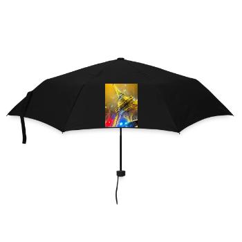 My Design - Regenschirm (klein) - Schwarz - Vorne