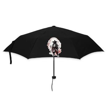 Samouraï / Japonais / Harakiri / Katana / Homme - Parapluie standard - noir - Devant