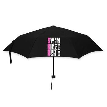 TRIATHLON GIRL WAVY PINK - Umbrella (small) - black - Front