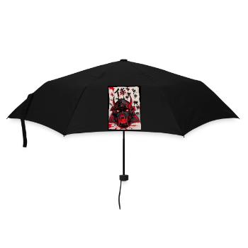 Oni Mask Inferno Demonic Tee - Umbrella (small) - black - Front