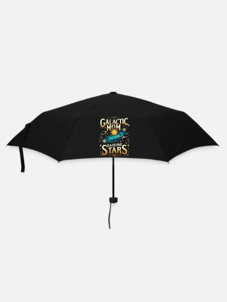 Galactic Mom Raising Stars - Umbrella (small) - black