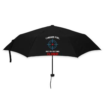 I Missed You Sniper - Umbrella (small) - black - Front