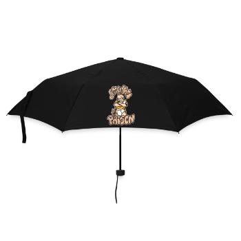 9 Monate - Regenschirm (klein) - Schwarz - Vorne