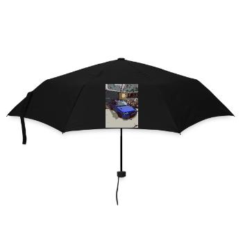AstraCaravan - Regenschirm (klein) - Schwarz - Vorne