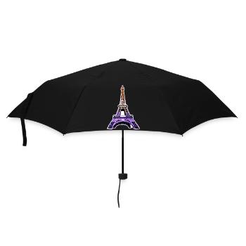 Eiffel tower #10 - Umbrella (small) - black - Front