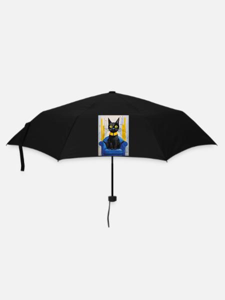 The Cat - Umbrella (small) - black
