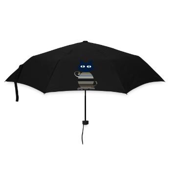 Cat - Umbrella (small) - black - Front