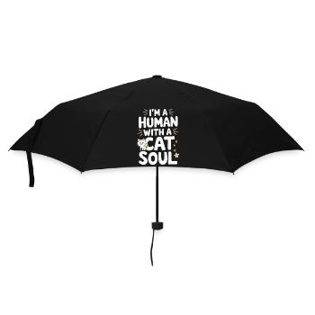 Chat Chats Amoureux Chat Propriétaire Chaton - Parapluie standard - noir - Devant