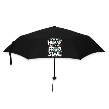 Frog Toad - Umbrella (small) - black - Front