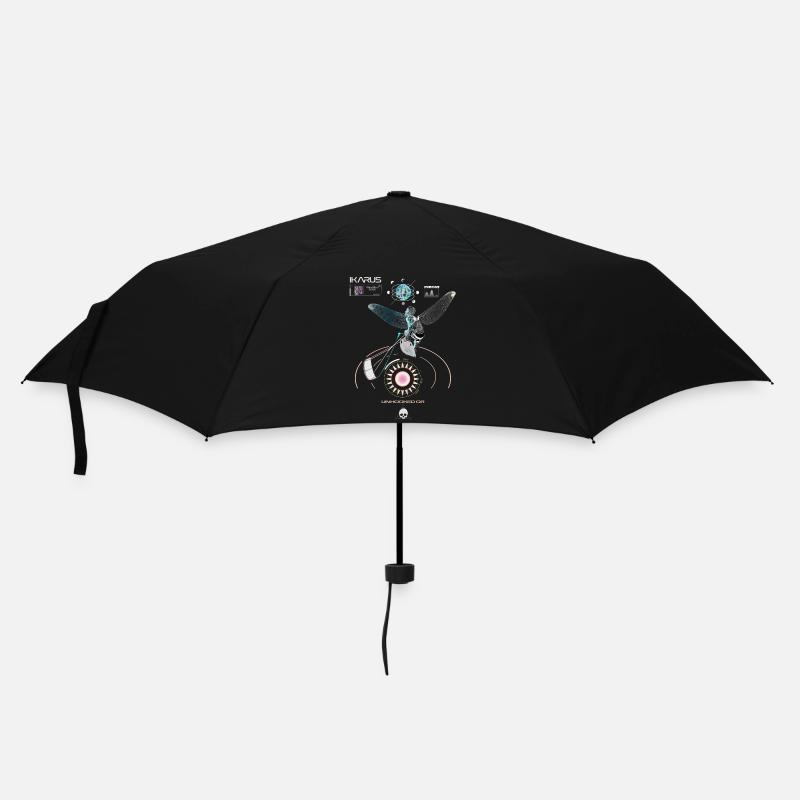 Kitesurfeurs - Parapluie standard - noir