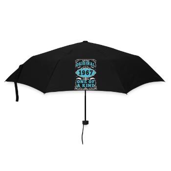Original 1967 Vintage retro. Tshirt anniversaire 2 - Parapluie standard - noir - Devant
