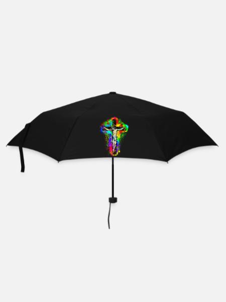 Croix de Jésus-Christ - Parapluie standard - noir