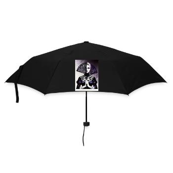 Lace & Lies - Umbrella (small) - black - Front