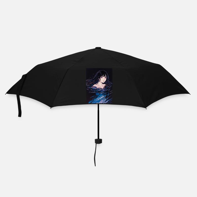 Klage der Gezeiten - Regenschirm (klein) - Schwarz