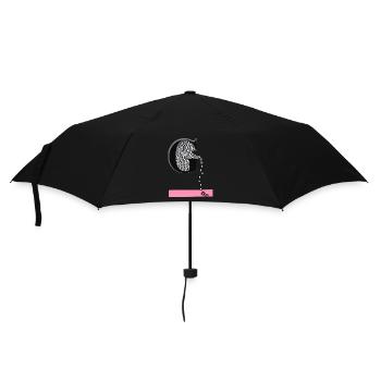 Gone in motion past lost - Umbrella (small) - black - Front