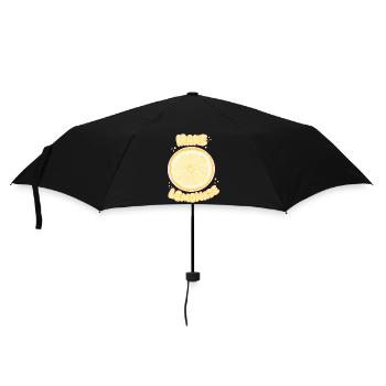 Lemon soda - Umbrella (small) - black - Front