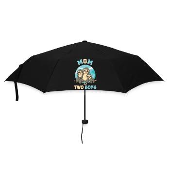Mom Proud of Her Boys Mom Proud of Her Boys - Umbrella (small) - black - Front