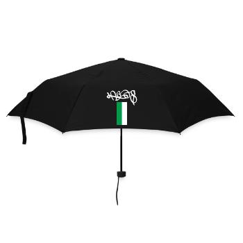 Lagos Nigeria Street Art Souvenir - Umbrella (small) - black - Front