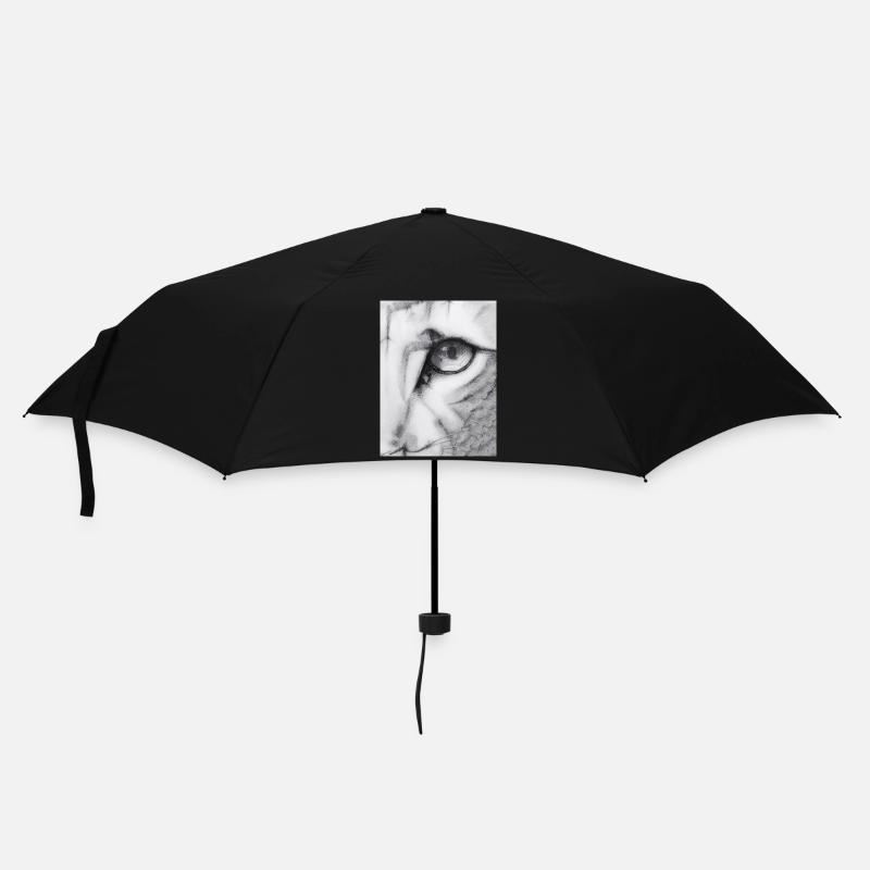 Félin         - Parapluie standard - noir