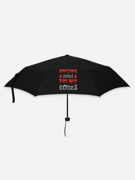 Demonic Spell Print - Umbrella (small) - black