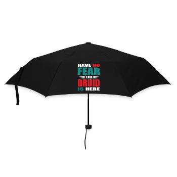 Have no Fear the Druide is here Outfit - Umbrella (small) - black - Front
