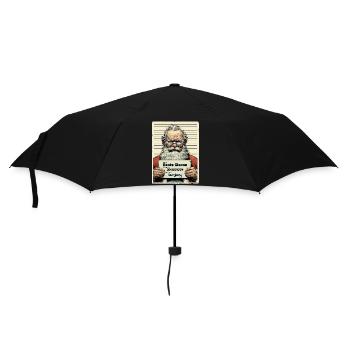 Santa Arrested - Umbrella (small) - black - Front