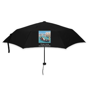 Venetian_Honeymoon_Gondel - Umbrella (small) - black - Front