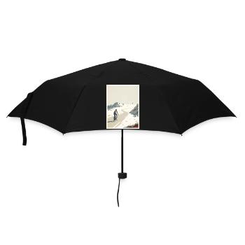 Summit Road - Souvenir du cyclisme - Parapluie standard - noir - Devant