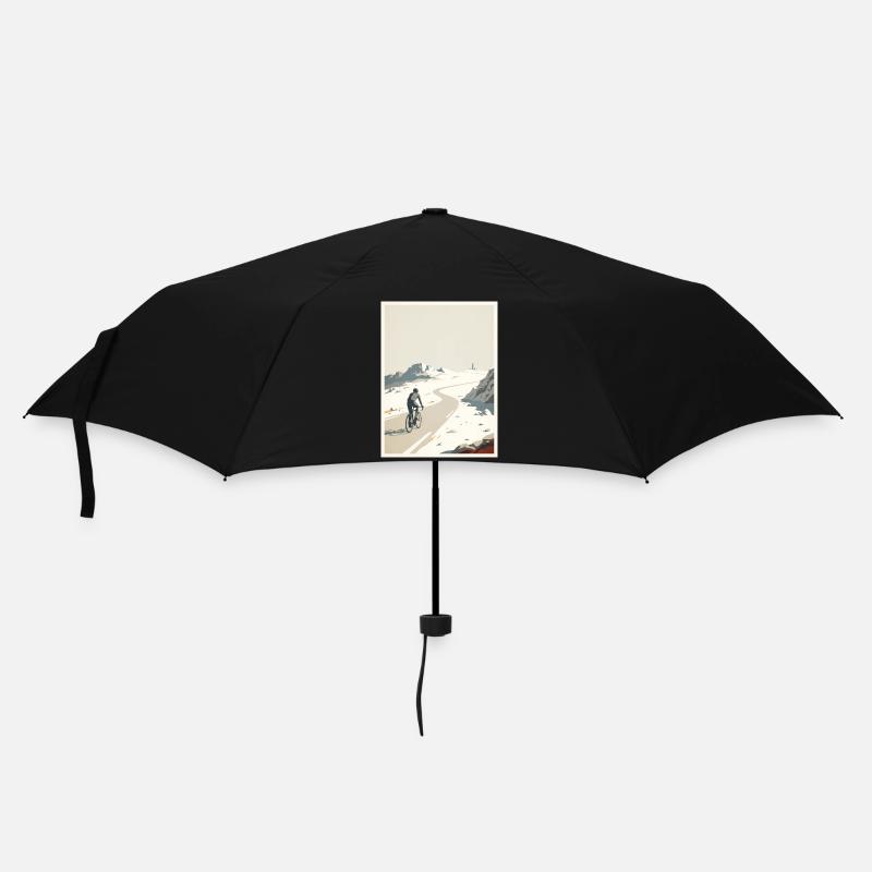 Summit Road - Souvenir du cyclisme - Parapluie standard - noir
