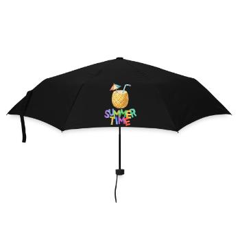 Boisson à l’ananas d’été - Parapluie standard - noir - Devant