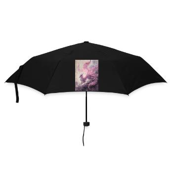Le Royaume Céleste : Renard à Neuf Queues - Parapluie standard - noir - Devant