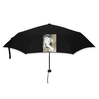The White Roar: Baihu – Imperial Guardian - Umbrella (small) - black - Front