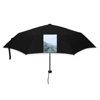 Misty Mountain Fog Landscape - Umbrella (small) - black - Front