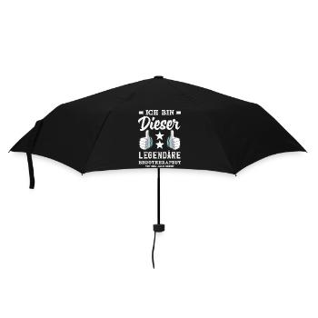 Legendärer Ergotherapeut - Regenschirm (klein) - Schwarz - Vorne