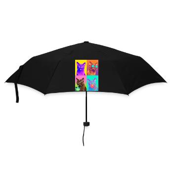 Chats Havana Cat - Parapluie standard - noir - Devant