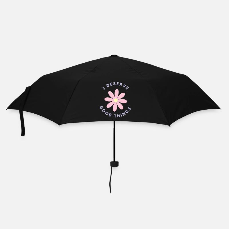 In Deserve Good Things - Umbrella (small) - black