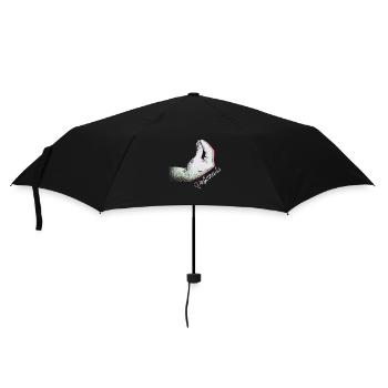 Vaffanculo Italienisch Italiener Italien Lustig - Regenschirm (klein) - Schwarz - Vorne