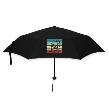 Gambling Listen Gaming Gamer Gift Gambler - Umbrella (small) - black - Front