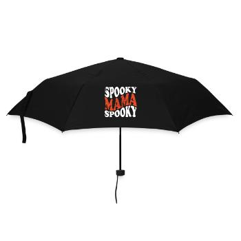 Spooky Mama Retro Halloween Ghost Witchy Spooky - Parapluie standard - noir - Devant