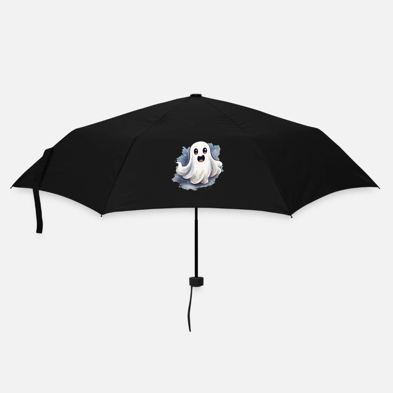 Gespenst - Regenschirm (klein) - Schwarz