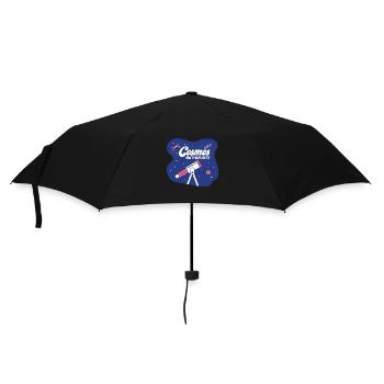 Cosmos Enthusiast Astronomy Telescope Stargazer - Regenschirm (klein) - Schwarz - Vorne