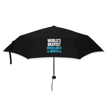 Le conducteur d’ambulance le plus acceptable du monde ambulancier ambulancier ambulancier Dri - Parapluie standard - noir - Devant