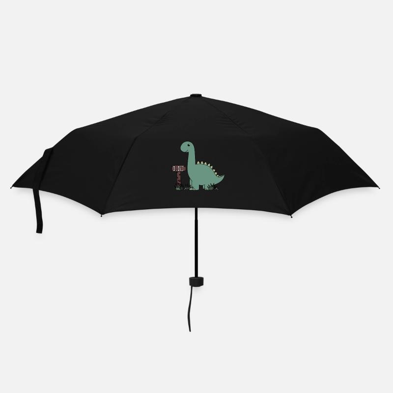 Dino Lio - Regenschirm (klein) - Schwarz